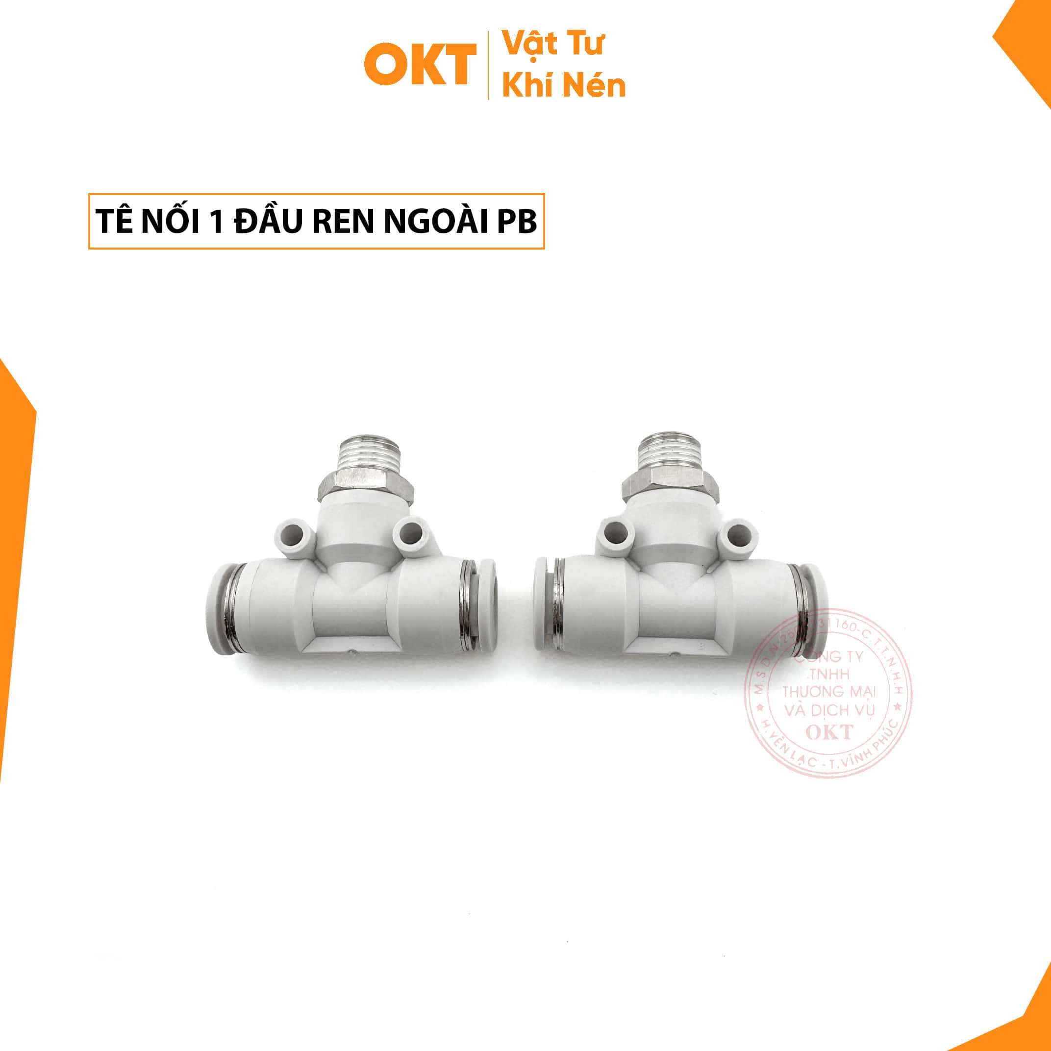 TÊ nối 1 đầu ren ngoài PB-min