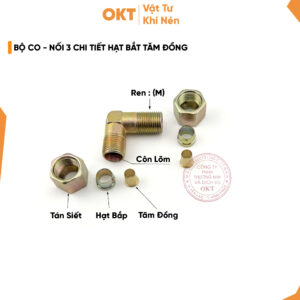 | Combo5 Bọt|  Bộ Co Nối 3 Chi Tiết (Bộ Góc).