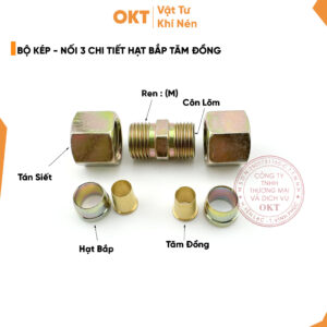 | Combo 5 | Bộ Kép Nối 3 Chi Tiết ( Bộ Thẳng)