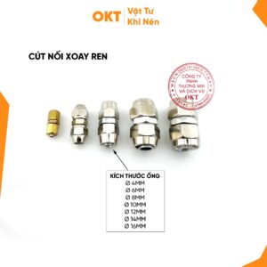 Combo 18 Cút Xoay Thẳng Ø (4 5 6 8 10 12) x 3 Cái