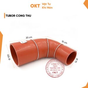 Ống Turbo Cong Thu (2 Đầu Lệch). Dài (150×200)