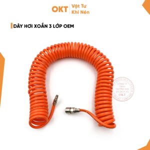 Dây Hơi Xoắn 3 Lớp OEM Chịu Áp Cao