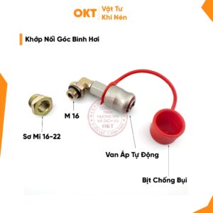 Khớp Nối Góc Bình Hơi M(22×16)