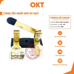 Công Tắc Ngắt Mát. Công Tắc Ngắt Bình Ắc Quy