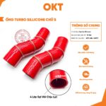 Ống Turbo Chữ S Dài 320mm Silicon 4 Lớp Vải Chịu Lực – Tăng Áp Cho Xe Tải