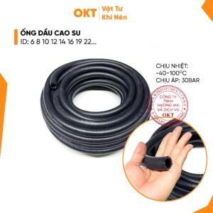 |Cuộn 20m| Ống Dầu Cao Su 4 Lớp Bố Vải. Dẫn Dầu, Nhớt , Hóa Chất…