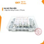 Hộp Đai Kẹp Ống Mềm Đa Năng 15size – 115pcs