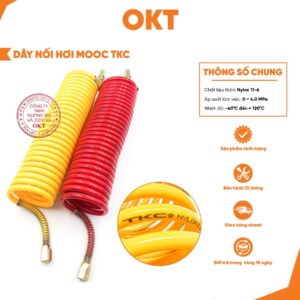 Bộ 2 Dây Nối Hơi Mooc – Dây Nối Mooc TKC Chịu Áp Cao. Dùng Cho Xe Đầu Kéo, Rơ-Mooc…