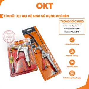 Xì Khô. Xịt Bụi Vệ Sinh Sử Dụng Khí Nén.