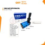 Van Khí Nén Điều Khiển Bằng Tay HVACHI 4H210-08 – Van 5/2 Cổng Ren 1/4 Dùng Cho Xy Lanh Khí Nén