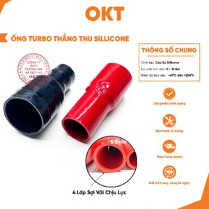 Ống Turbo Thẳng Thu Silicon Cao Cấp – Ống Thu Đổi Size – Đa Kích Thước – Chịu Nhiệt Tốt