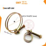 | Combo 25| Đai Siết Dây Kẹp Cố Định Ống Hơi, Ống Nước, Ống Cao Su – Đủ Size Từ Ø12 – Ø130mm