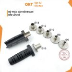 Bộ Dụng Cụ Tháo Cút Bầu Lốc Kê – 6 Đầu Thép Không Gỉ, Tay Cầm ABS Cao Cấp