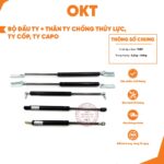 Bộ Đầu Ty + Thân Ty Chống Thủy Lực, Ty Cốp, Ty Capo, Ty Chịu Tải Cao, Kích Thước Từ 18cm -60cm