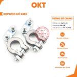 Bọp Bình Chì 235g Cực Âm Cực Dương – Đầu Kẹp Dây Bình Điện Ô Tô, Xe Tải, Xe Nâng | OKT