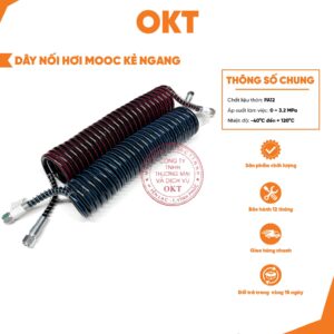 Bộ (2 Dây) Nối Moóc. Dây Hơi Nối Mooc. Dây Điện 7 Chấu Nối Mooc