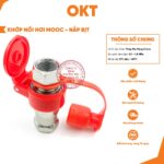 Khớp Nối Mooc – Nối Hơi Xe Rơ Mooc. Khớp Nối Mooc Có Nắp Bịt