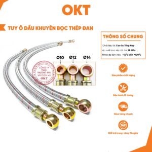 Ống Dầu – Dây Tuy Ô Dầu – Bọc Thép Đan Chịu Nhiệt.