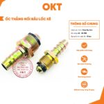 | Combo 5 Cái | Ốc Thẳng Nối Bầu Lốc Kê. Cút Hơi Bầu Phanh