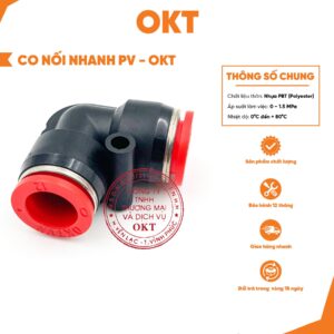 [ CAO CẤP OKT ]  Combo 5 Co Nối Nhanh PV – OKT (ĐỎ)