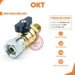 Van Khóa Hơi (M18*1.5mm). Van Khóa Khí Nén Bầu Phanh Xe Tải/ Xe Đầu Kéo…