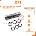 Long Đen Dầu Hộp 100 PCS. Gioăng Đệm Dầu